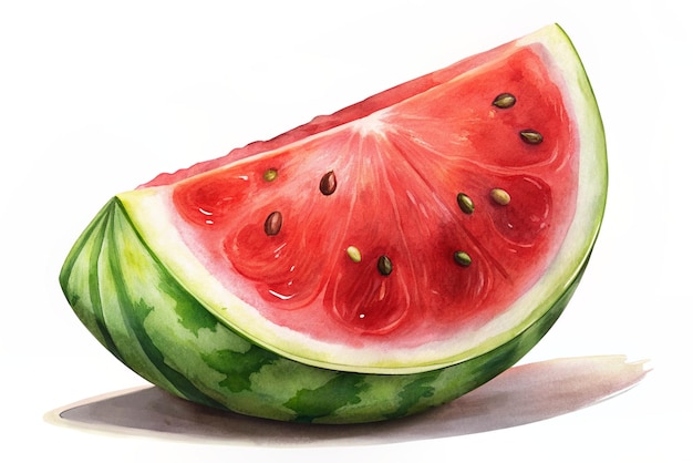 Watermelon isolated on white background