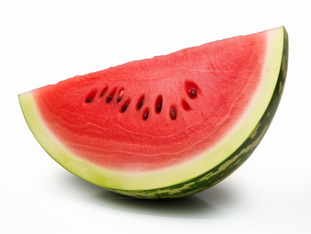 A watermelon isolated on white background