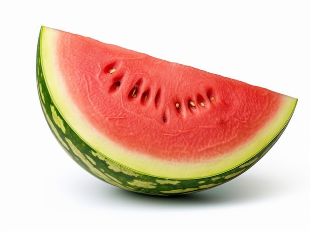 A watermelon isolated on white background