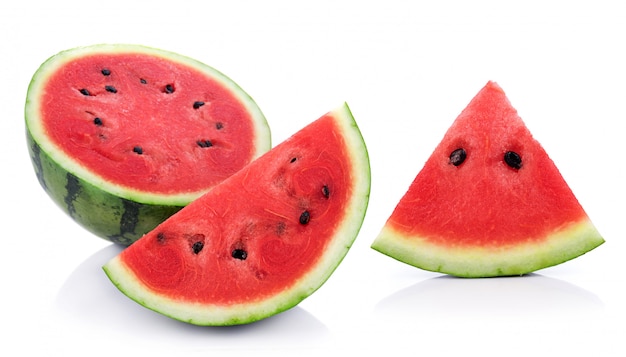 Watermelon isolated on white