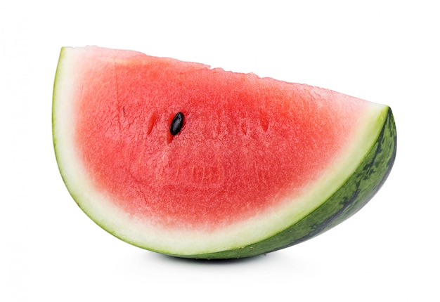 Watermelon isolated on white 