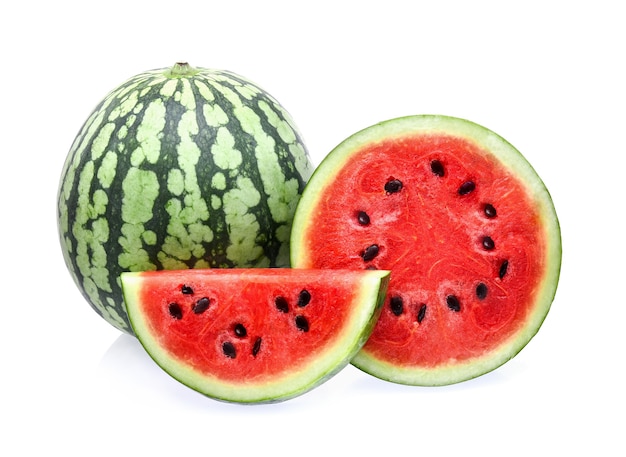 Watermelon isolated on white 