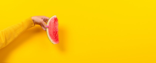 Watermelon panoramic mockup