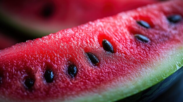 Watermelon Slice Close Up