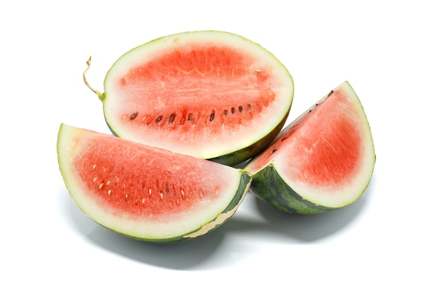 Watermelon white background