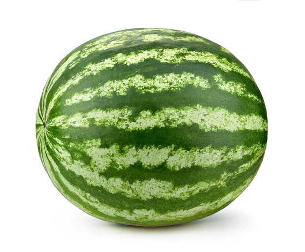 Watermelon on white background