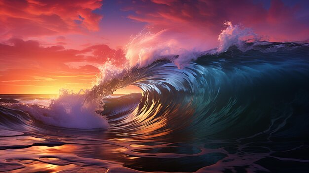 Wave Bright color