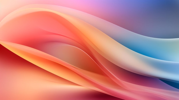 Wave vector element with abstract purple and violet lines for website banner and brochure Curve fl