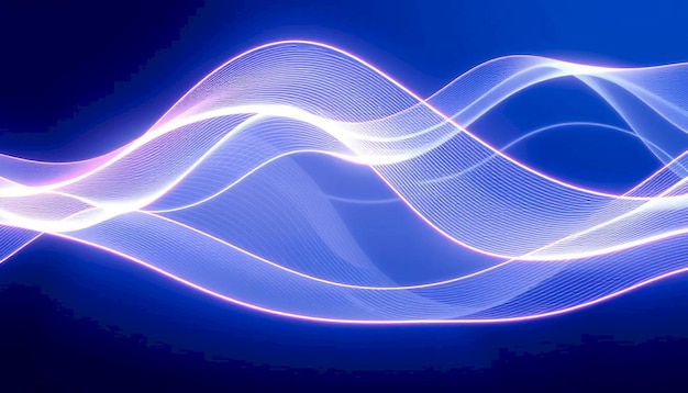 a wave with a blue background that says  light