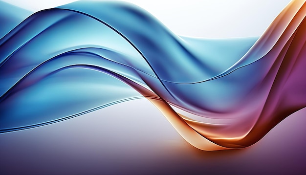 Waves abstract background gradient color UI UX Design