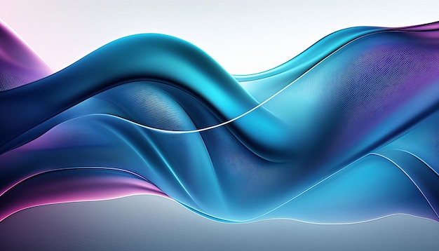 Waves abstract background gradient color UI UX Design