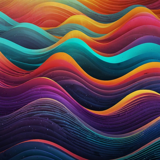 waves abstract background and wallpaper