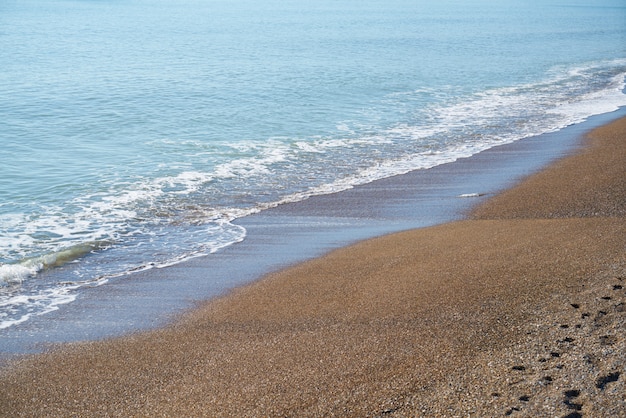 Waves and sands