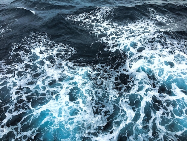 The waves of the sea water Ocean Background