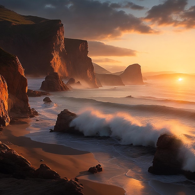 Waves of Wonder Explore the Enchanting Coastal Landscapes