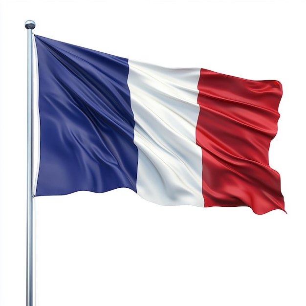 Photo waving french flag