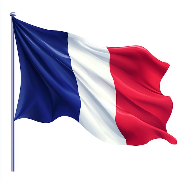 Photo waving french flag