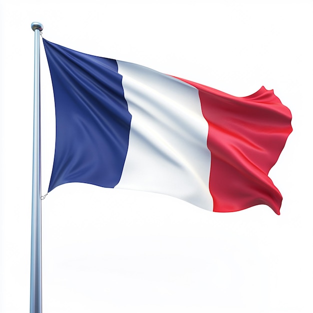 Photo waving french flag