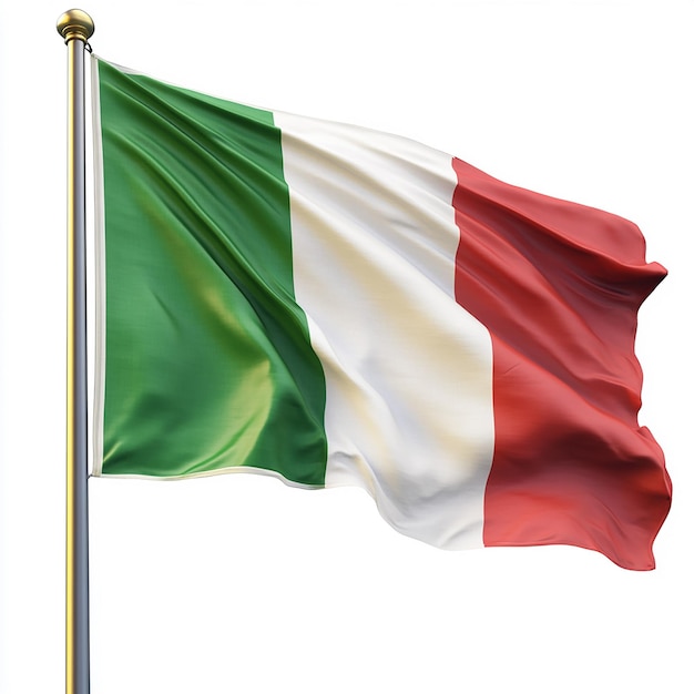 Waving Italian Flag