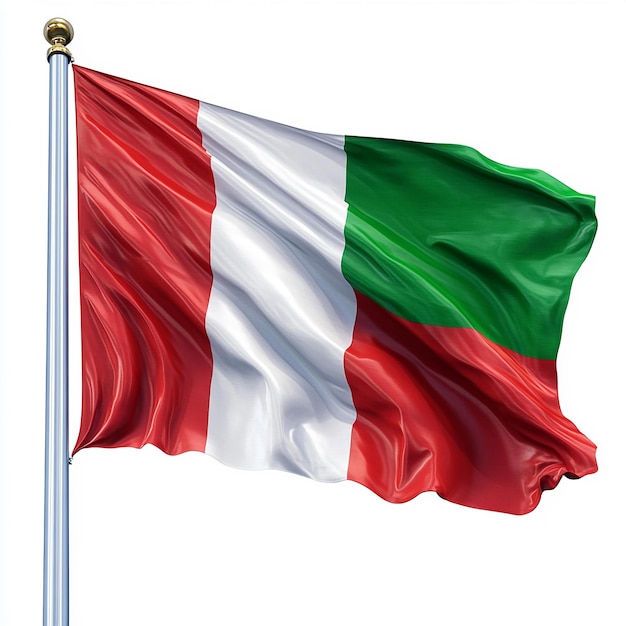 Waving Italian Flag