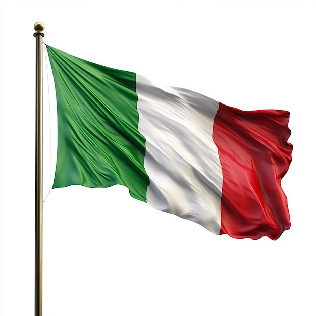 Waving Italian Flag