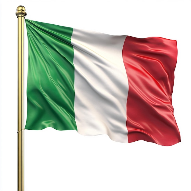 Waving Italian Flag