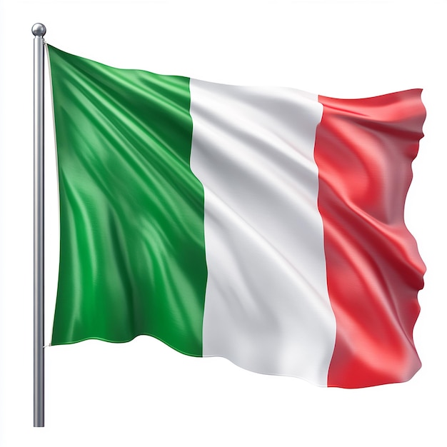 Waving Italian Flag