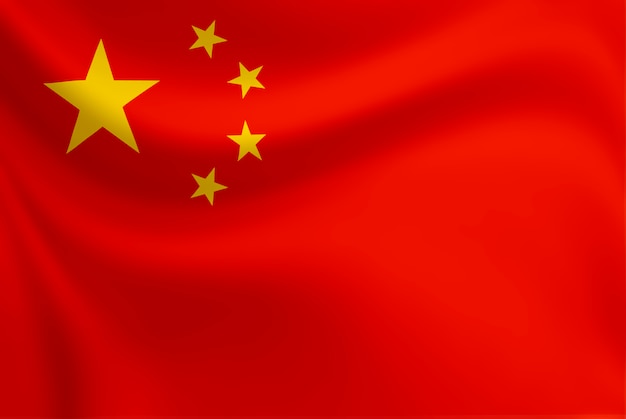 Waving of Republic of China flag 