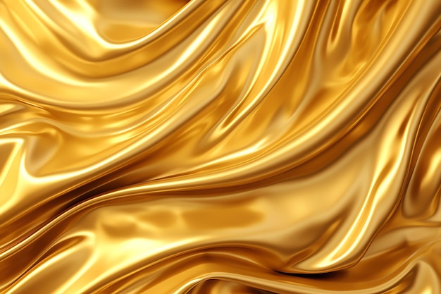 Wavy gold texture