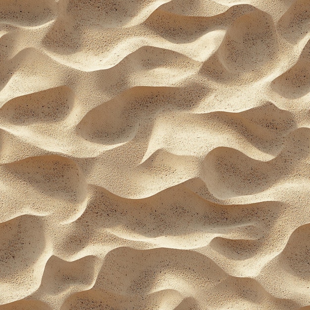 Photo wavy sand texture beach sand background