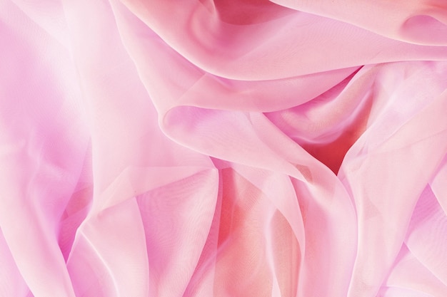 Wavy silk fabric soft background and texture styled concept