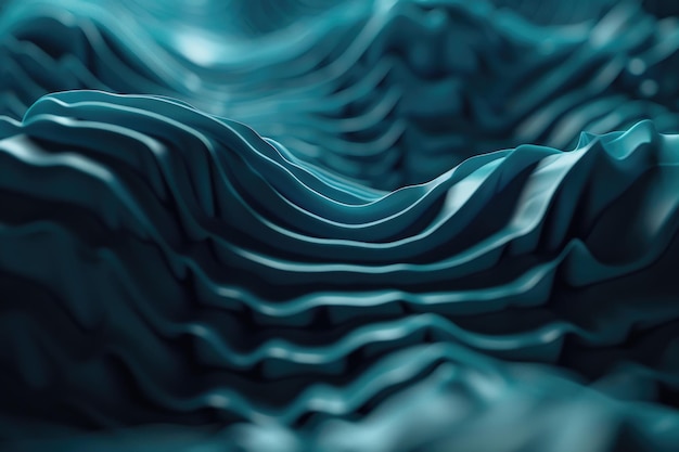 Wavy Surface Close Up