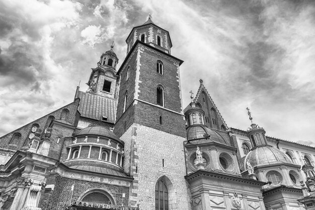 Photo wawel cathedral in krakow poland