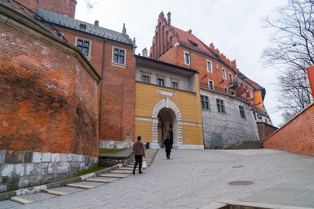 Wawel hill with cathedral and castle in Krakow