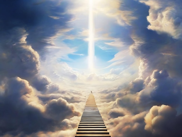 Way to heaven generated by AI