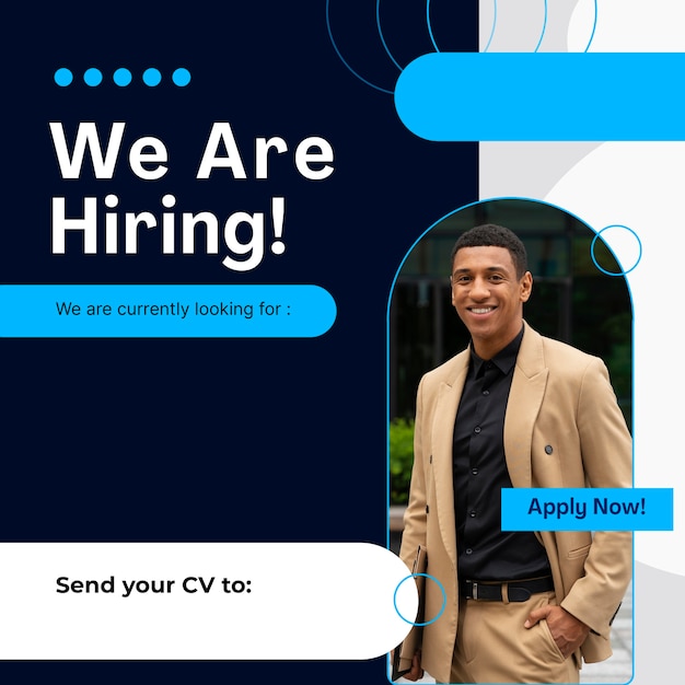 We are hiring collage