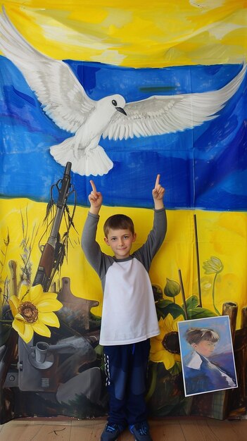 We love Ukraine Peace to the World All