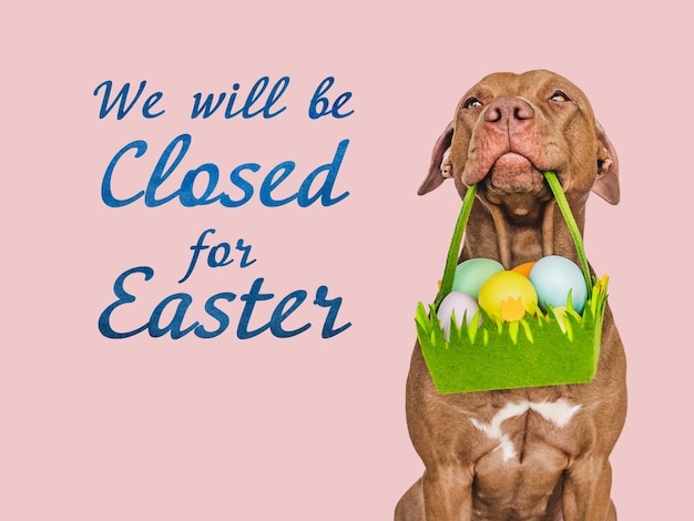 We will be closed for Easter Signboard