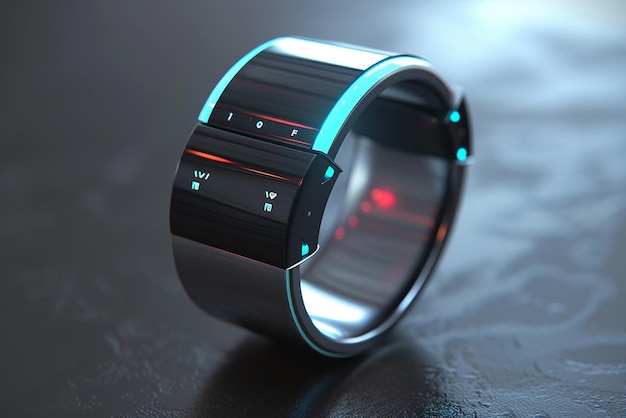 Wearable Tech Fitness Tracker with Modern Design