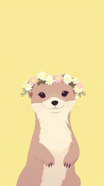 Weasel selfie cute wallpaper animal cartoon mammal