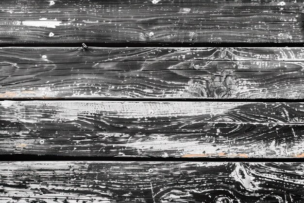 Photo weathered black wooden planks