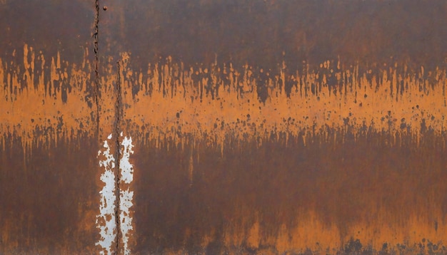 Photo a weathered iron surface with patches of rust and wear