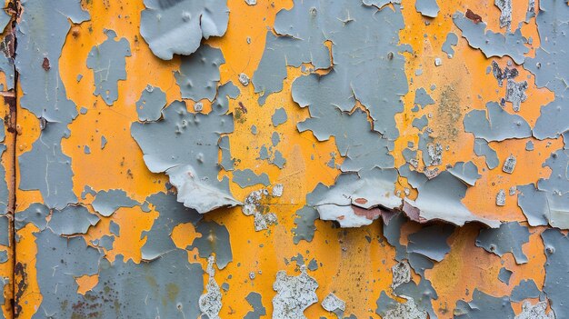 Weathered paint texture on a metal surface