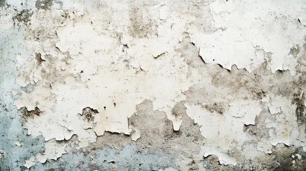 Photo weathered wall texture background grungy peeling paint concept