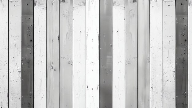 Photo weathered white and gray wood planks