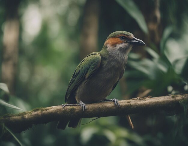 A Weave bird in jungle