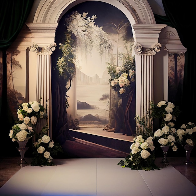 Wedding Backdrop Wallpaper