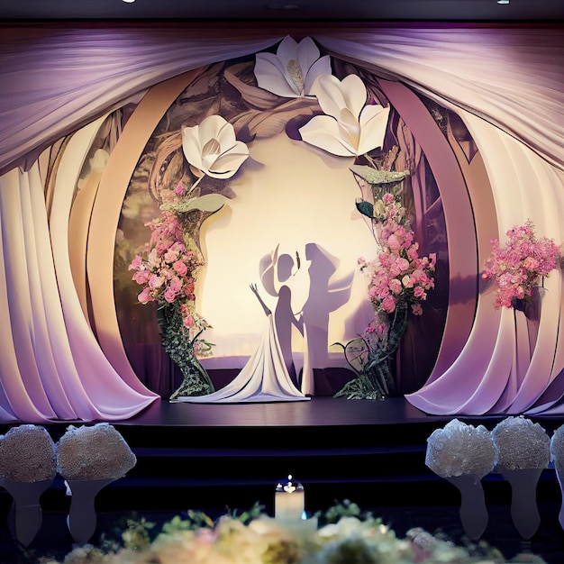 Wedding Backdrop Wallpaper