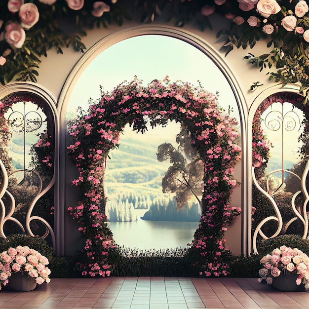 Wedding Backdrop Wallpaper