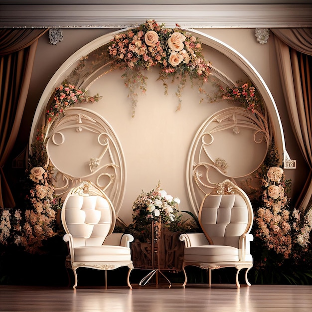 Wedding Backdrop Wallpaper